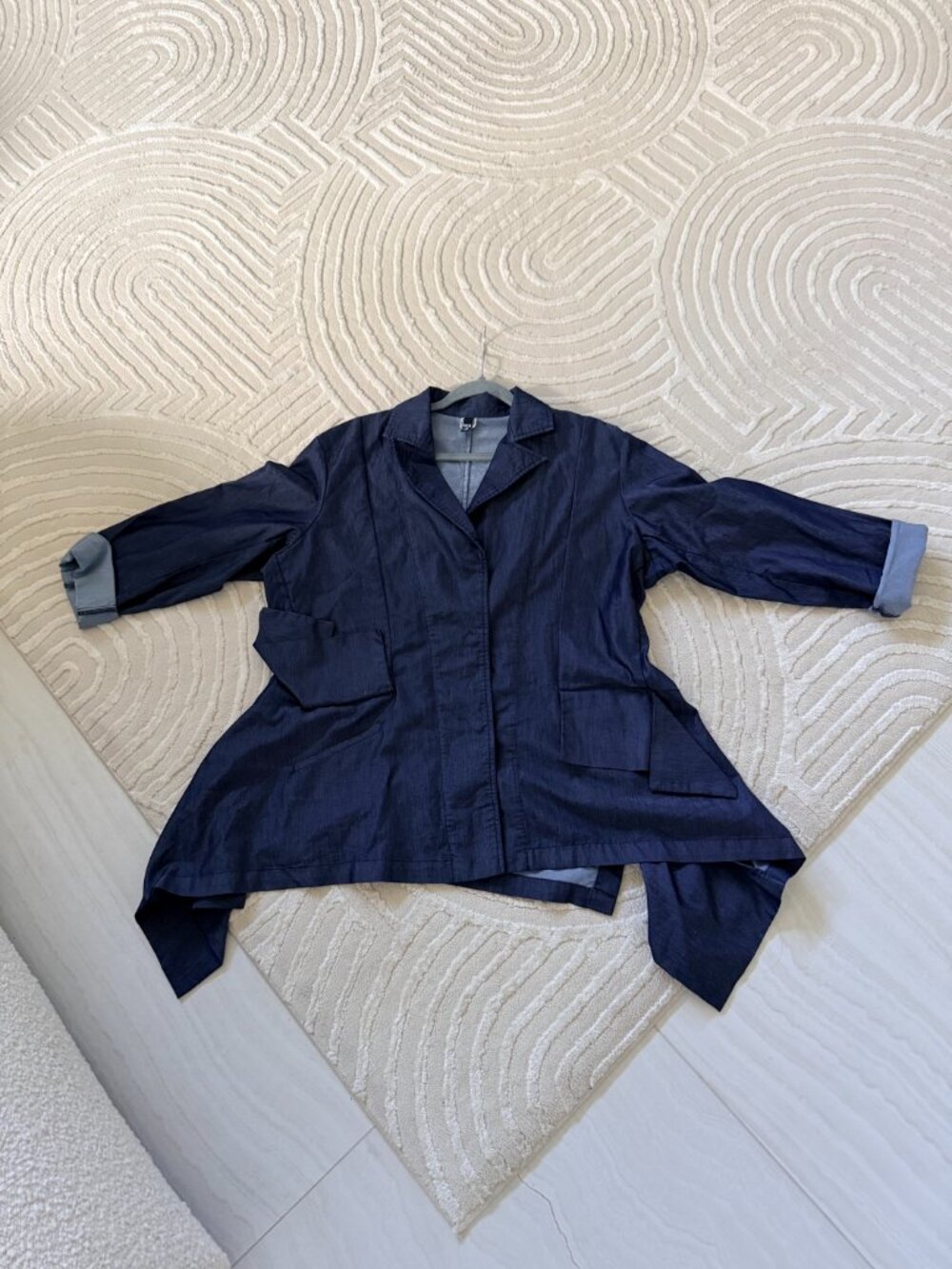 Denim-like Jacket - Picture 3 of 5